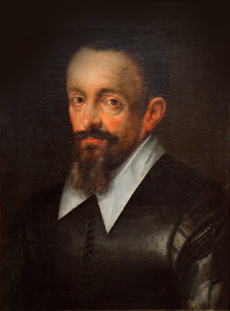 Portret Johannesa Keplera z lat 1571-1630, w latach 1601-1615. autorstwa Hans von Aachen