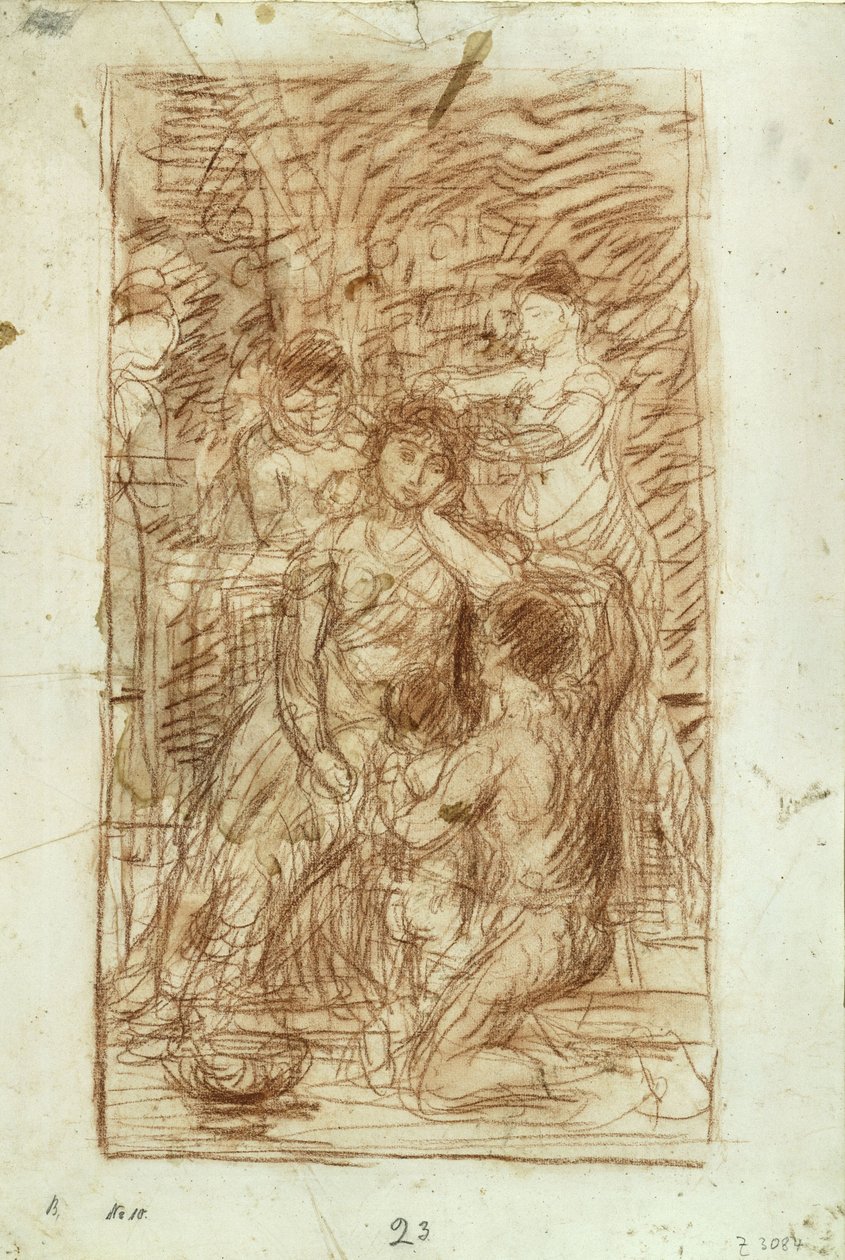 Die Toilette autorstwa Hans von Marées