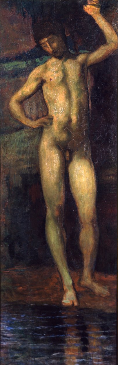 Narziss autorstwa Hans von Marées