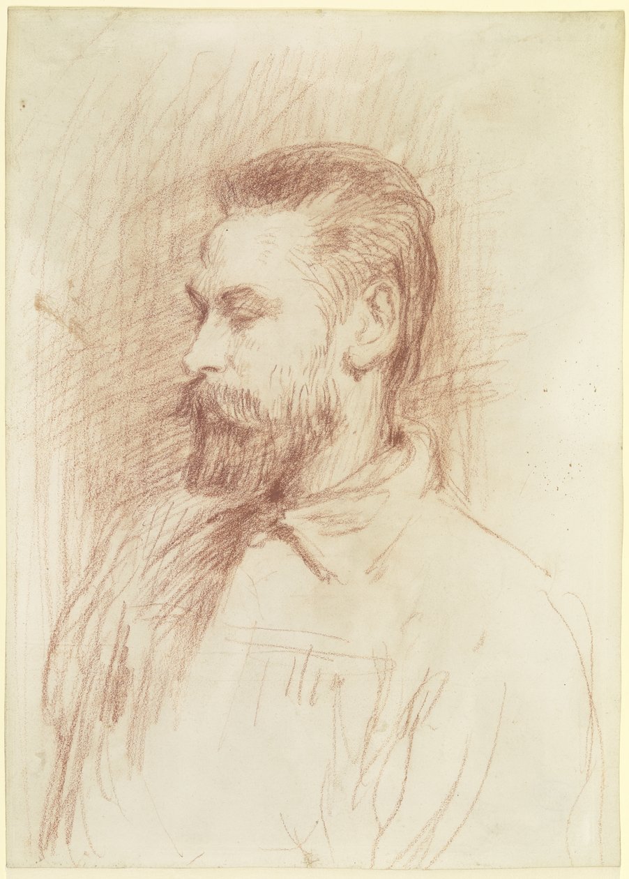 Portret Petera Bruckmanna autorstwa Hans von Marées