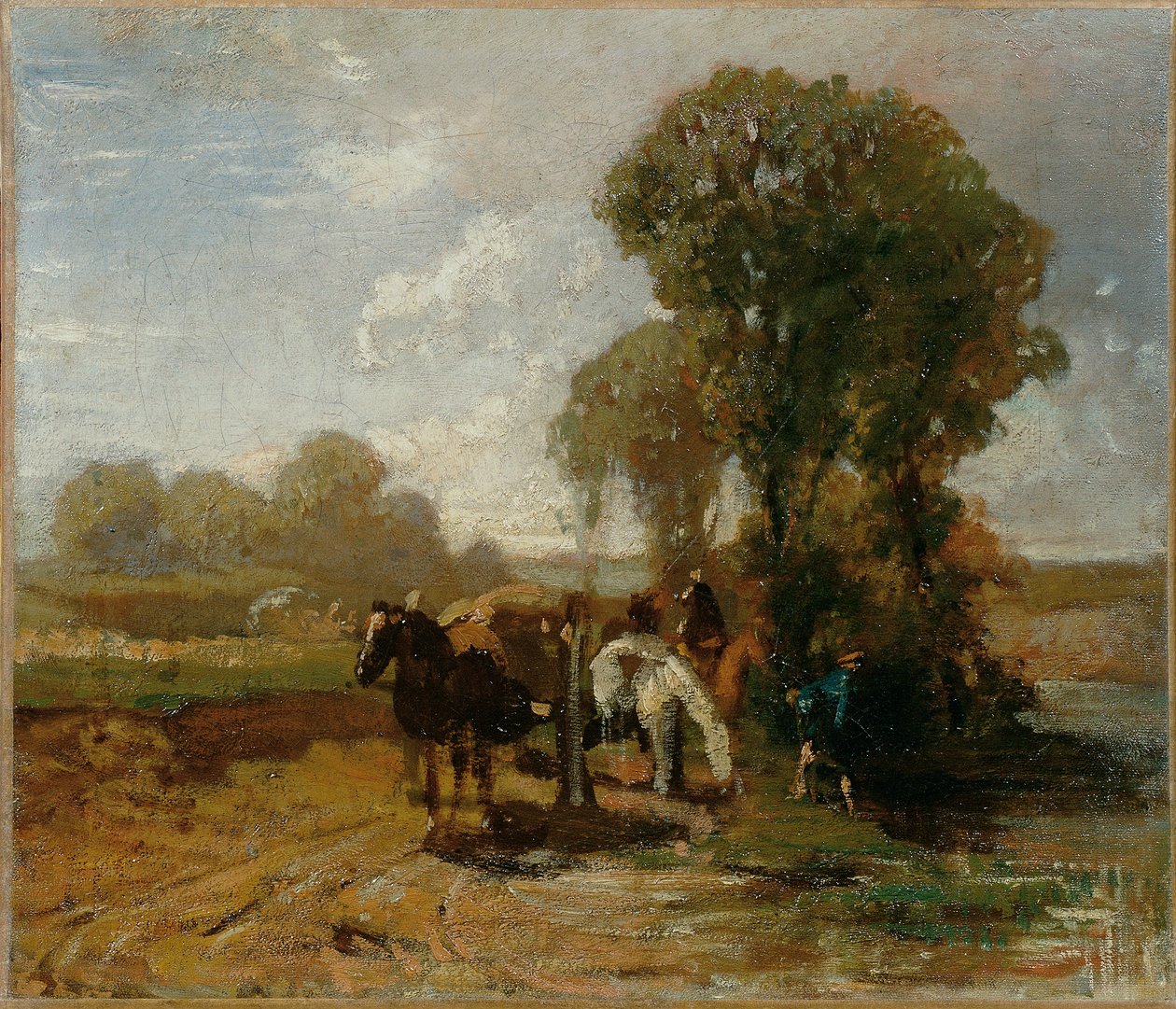 Zatrzymaj się przy eliksirze autorstwa Hans von Marées