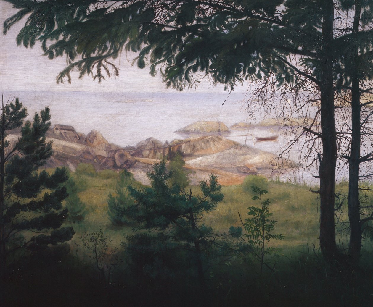 Nad morzem autorstwa Harald Oscar Sohlberg