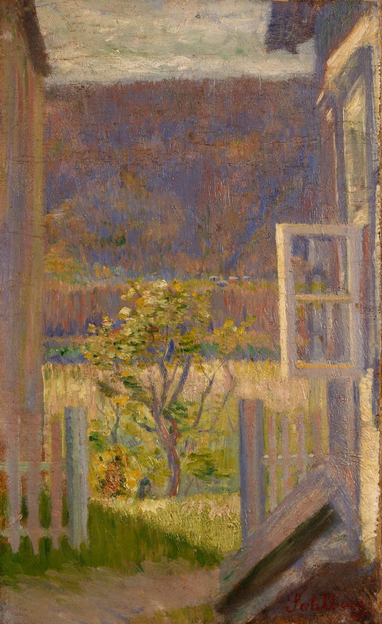 Otwórz okno, Gausdal autorstwa Harald Oscar Sohlberg