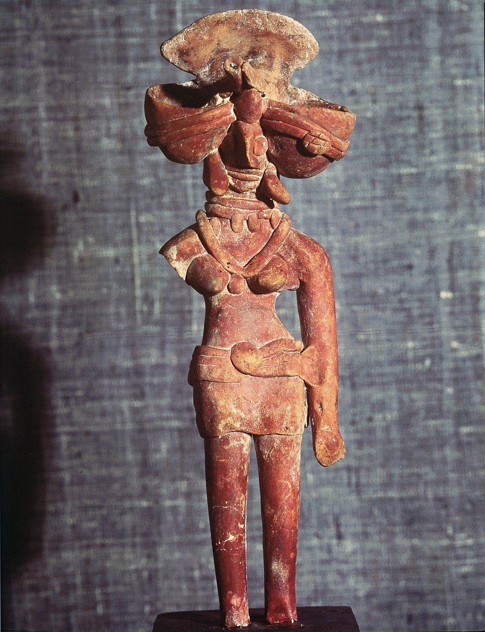 Figura bogini matki z Mohendżo-Daro, Dolina Indusu, Pakistan, 3000-1500 pne autorstwa Harappan