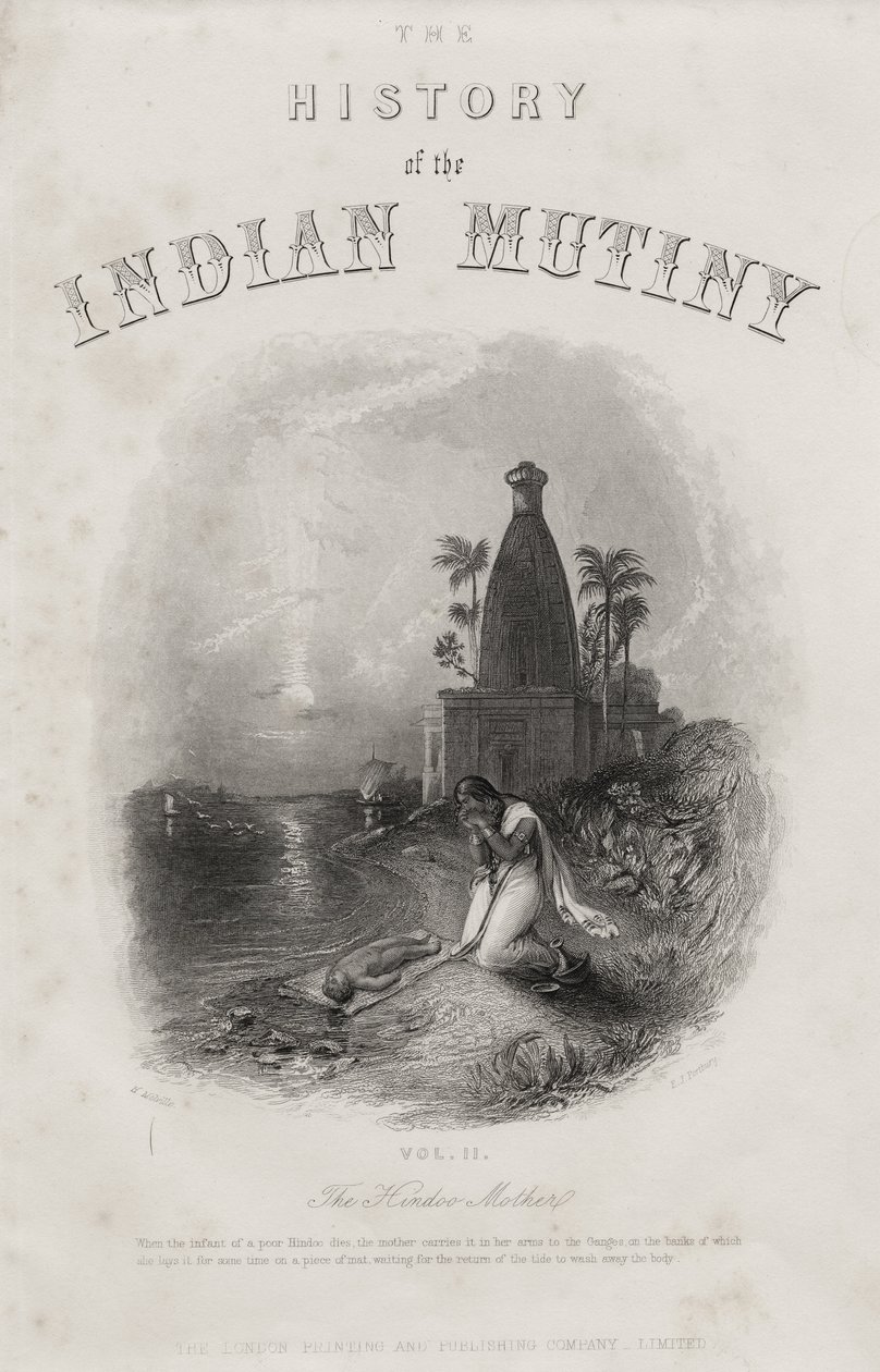 Matka Hinduska, rytowana przez E.J. Portbury