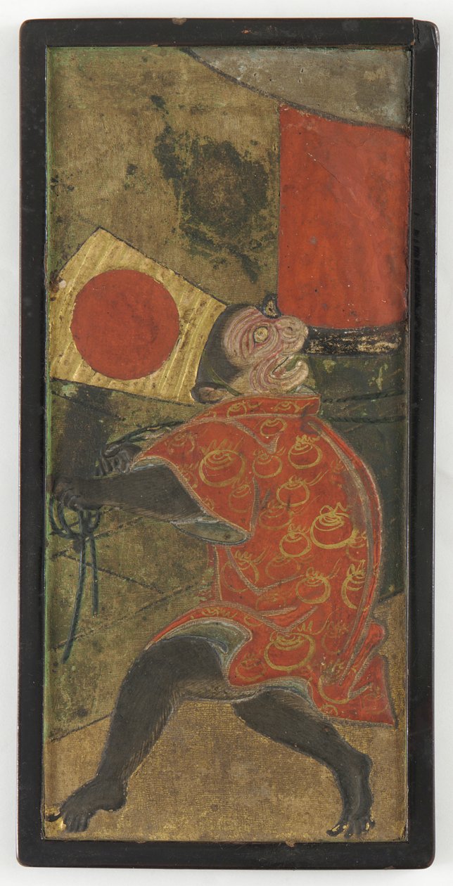 Panel, Edo period, late 17th-mid 18th century.    1169575   pl       polish Successfully Translated  Original: Seated female figure in niche Translat: Seated female figure in niche 1251649 pl polish Successfully Translated Original: Importunate (Importune) autorstwa Haritsu Ogawa