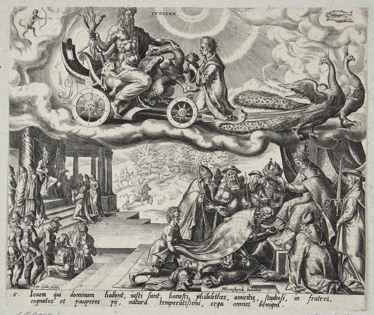 Jowisz autorstwa Harmen Jansz. Muller