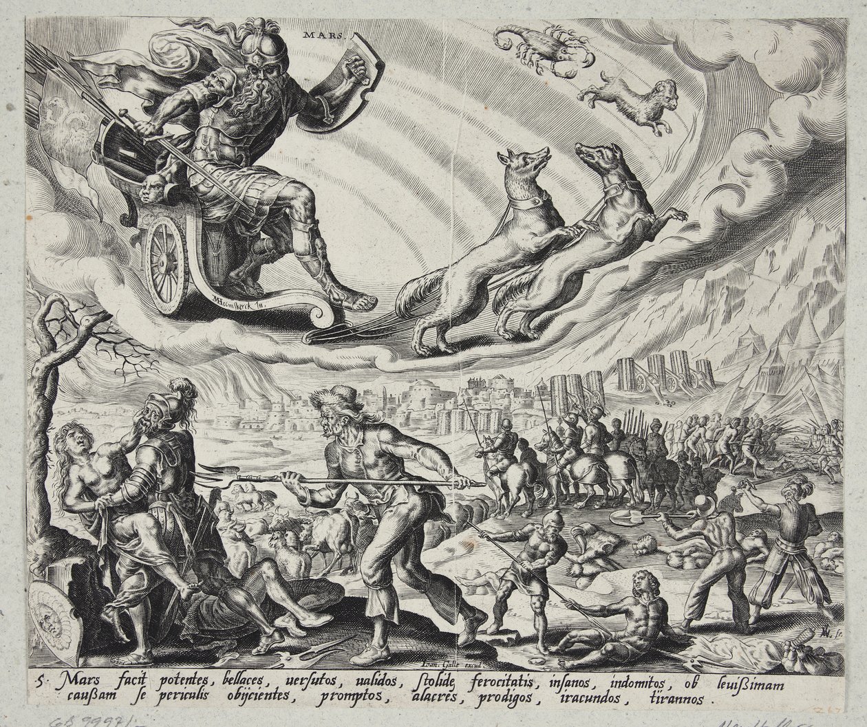 Mars autorstwa Harmen Jansz. Muller