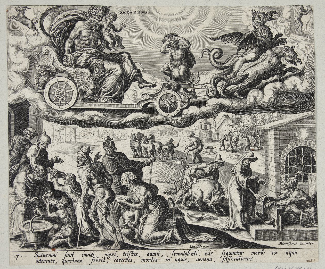 Saturn autorstwa Harmen Jansz. Muller
