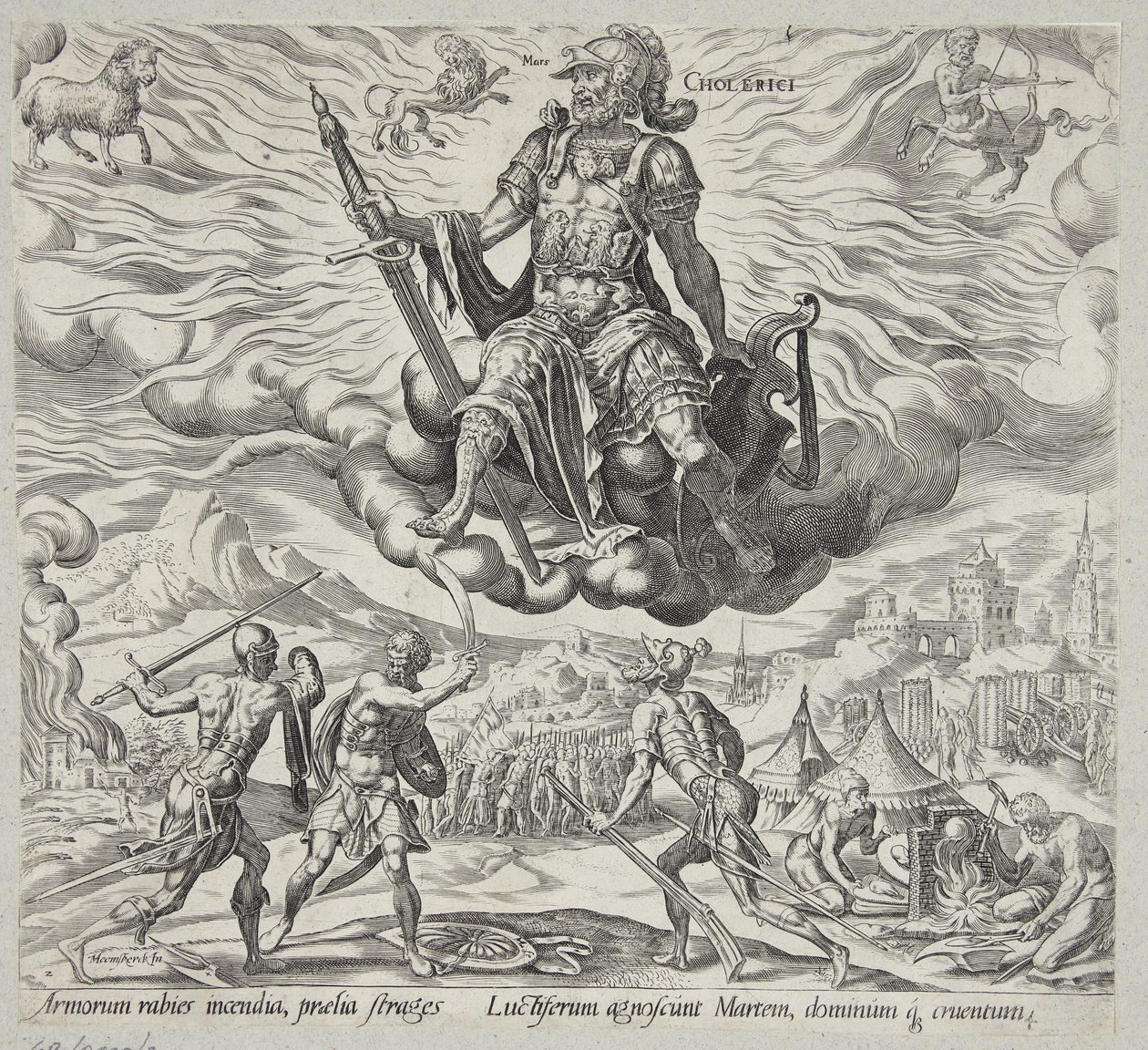 Temperament choleryka autorstwa Harmen Jansz. Muller