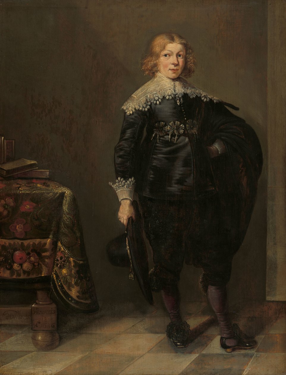 Portret chłopca autorstwa Harmen Willems Wieringa