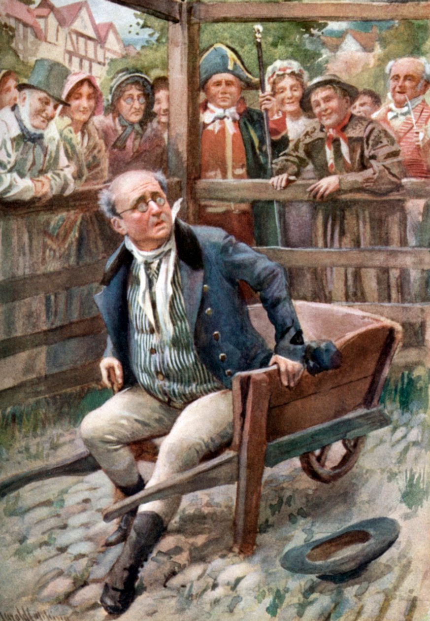 Charles Dickens „Papiery Pickwicka” autorstwa Harold Copping