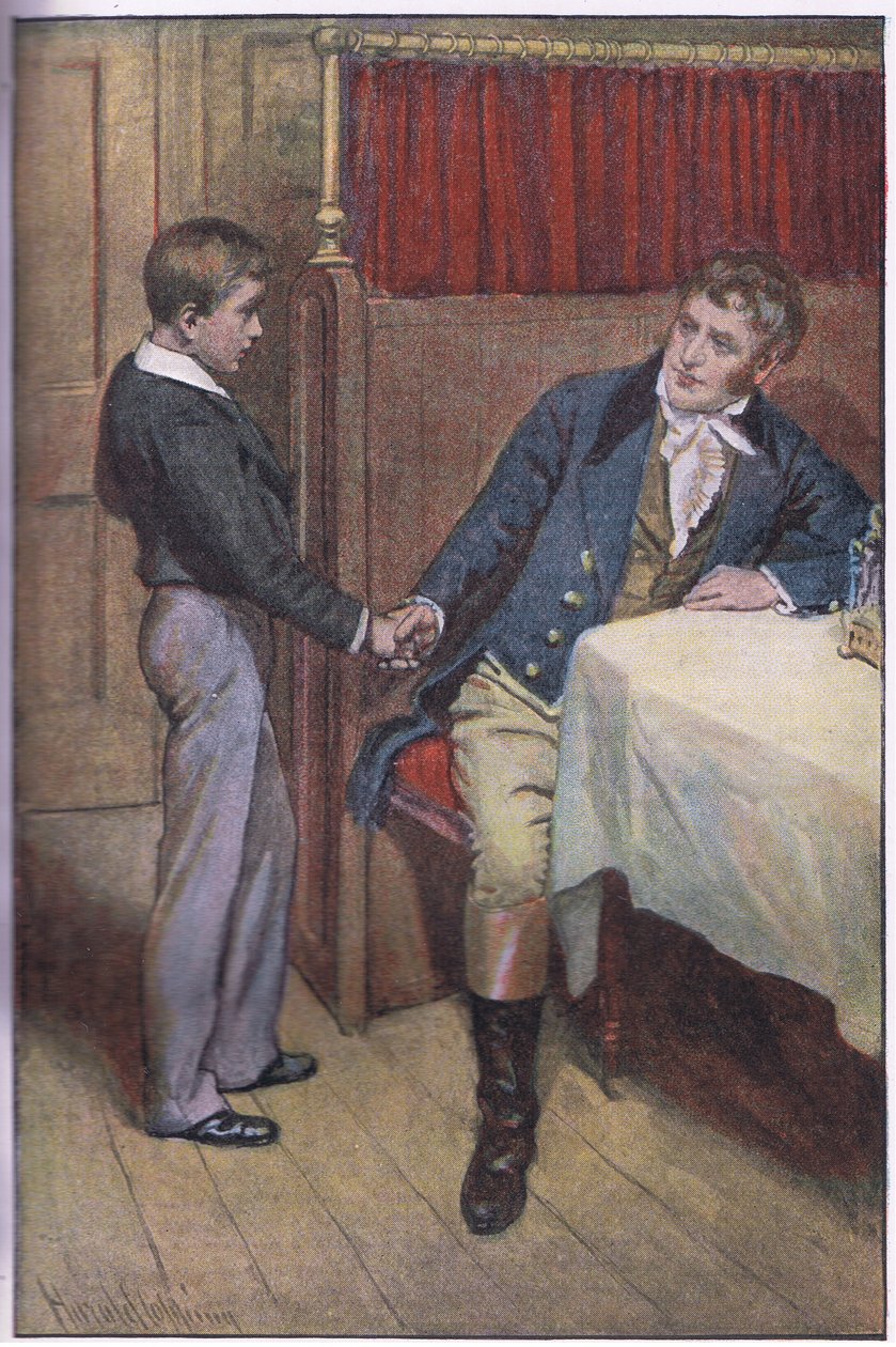 Spróbuję, ojcze. autorstwa Harold Copping