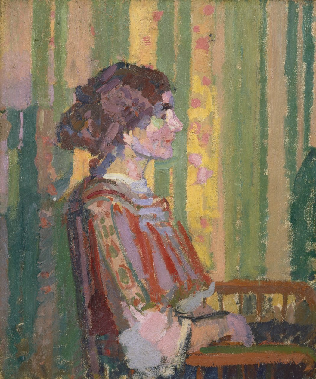 Stanisława de Karłowska (Pani Robert Bevan) autorstwa Harold Gilman