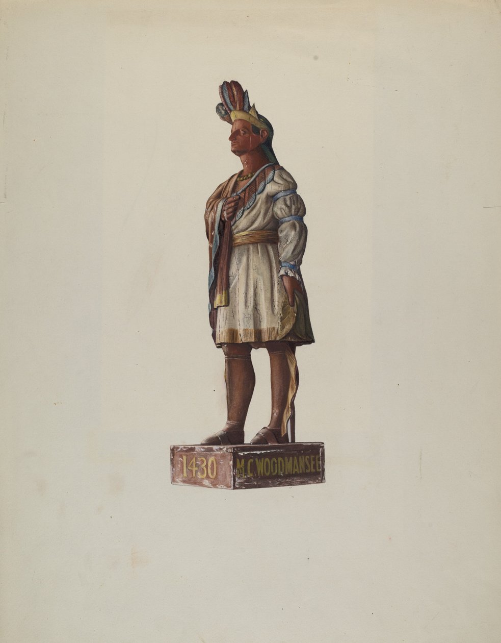 Wódz Indii autorstwa Harold A. Doughty