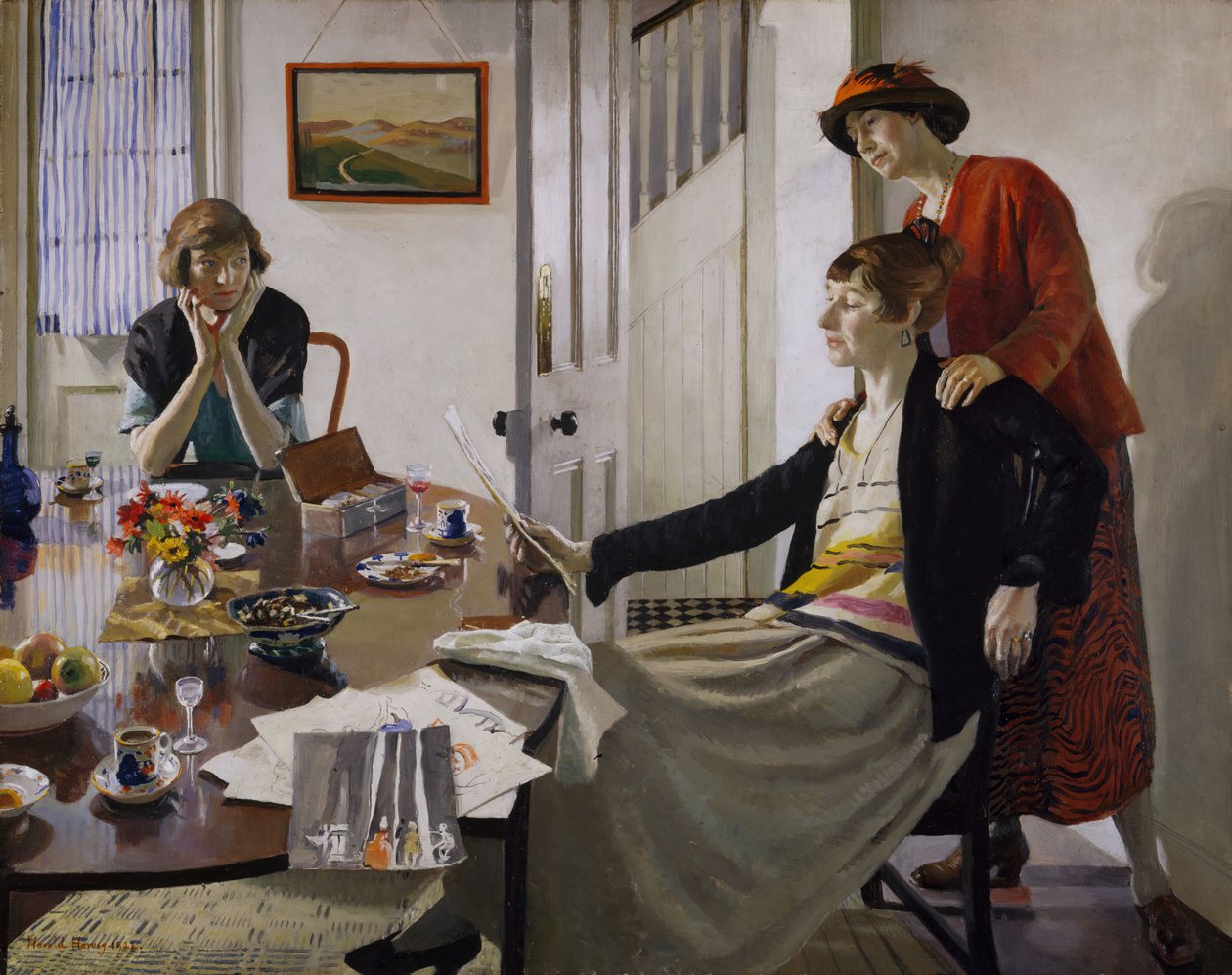 Krytycy, 1922 autorstwa Harold C. Harvey