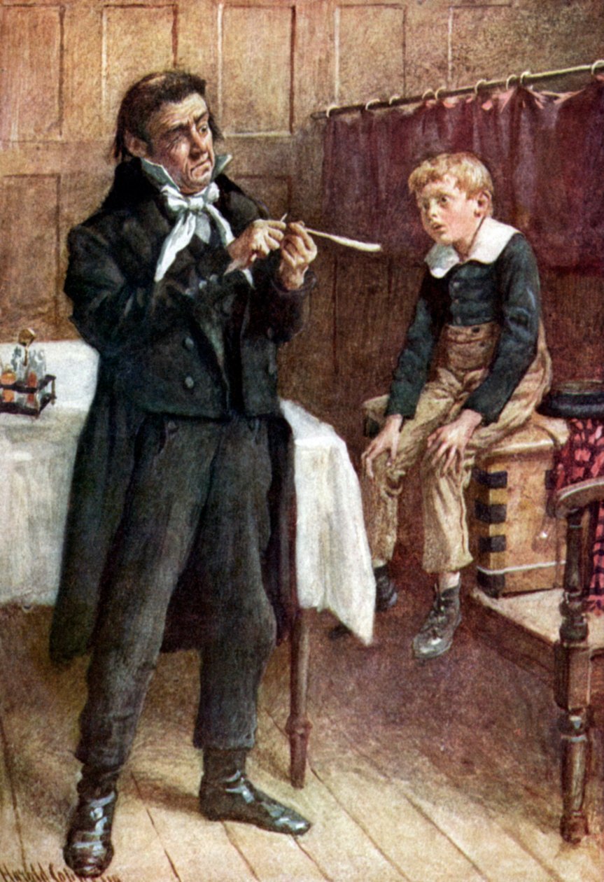 Charles Dickens - Nicholas Nickleby autorstwa Harold Copping
