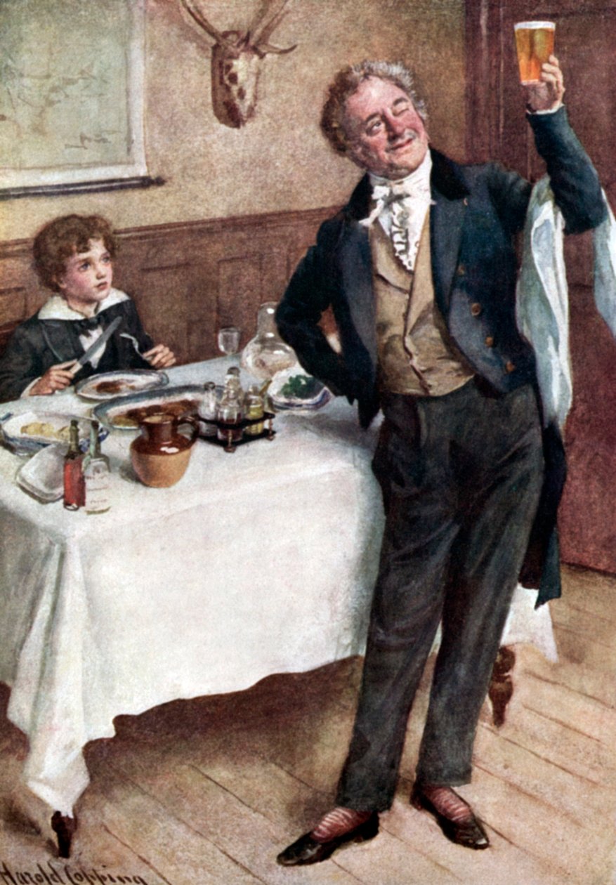 „David Copperfield” Charlesa Dickensa autorstwa Harold Copping