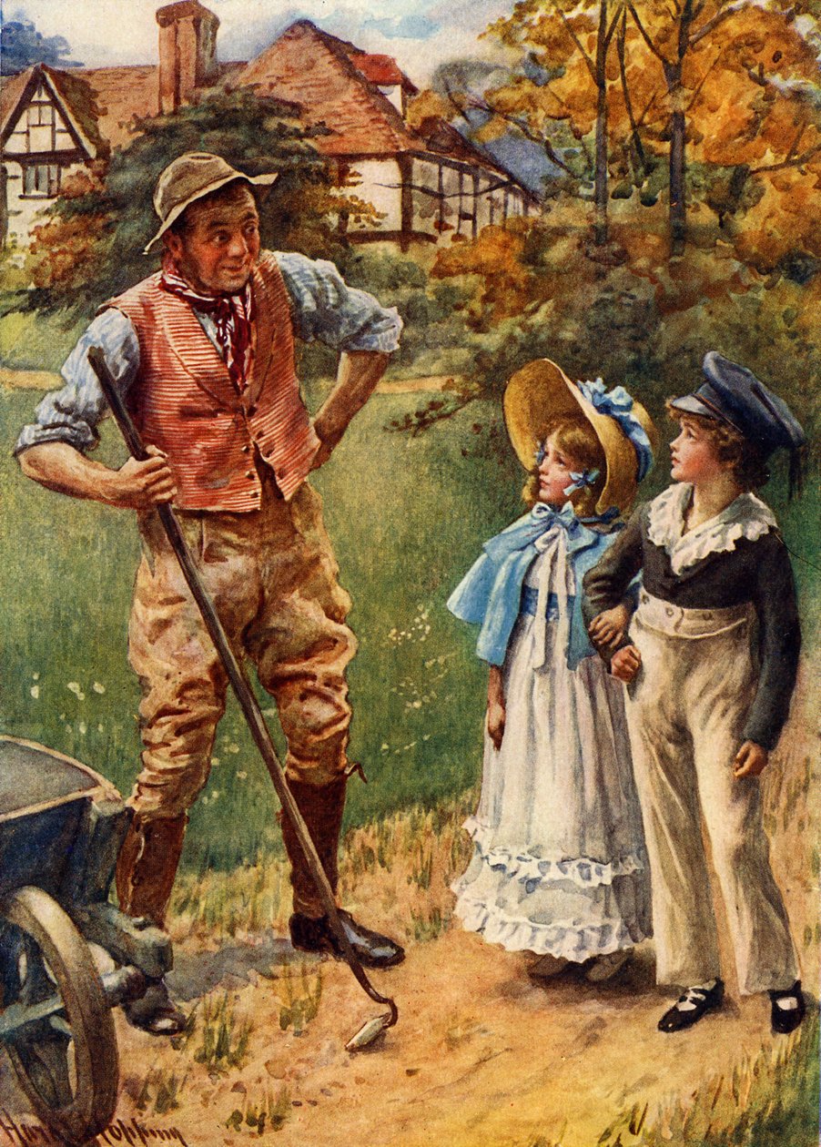 Karola Dickensa „Święte drzewo” autorstwa Harold Copping