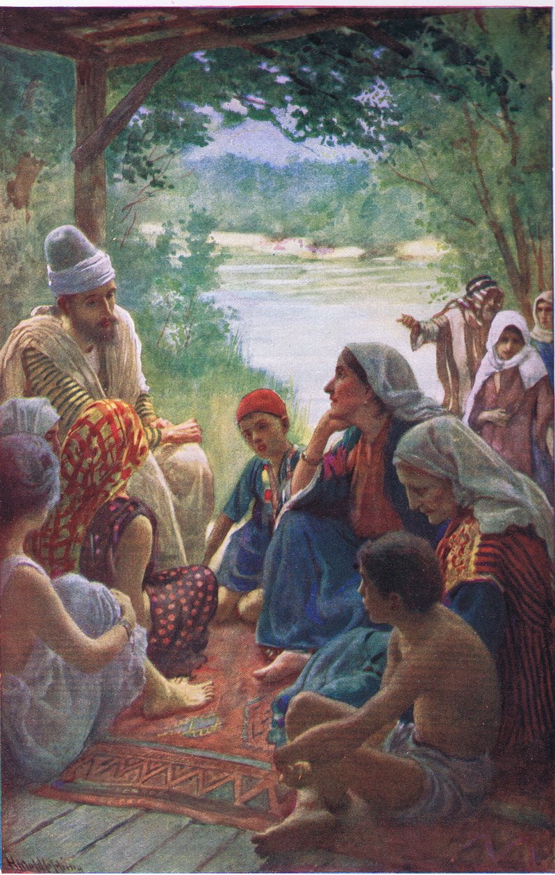 Nawrócenie Lidii, ilustracja z serii 