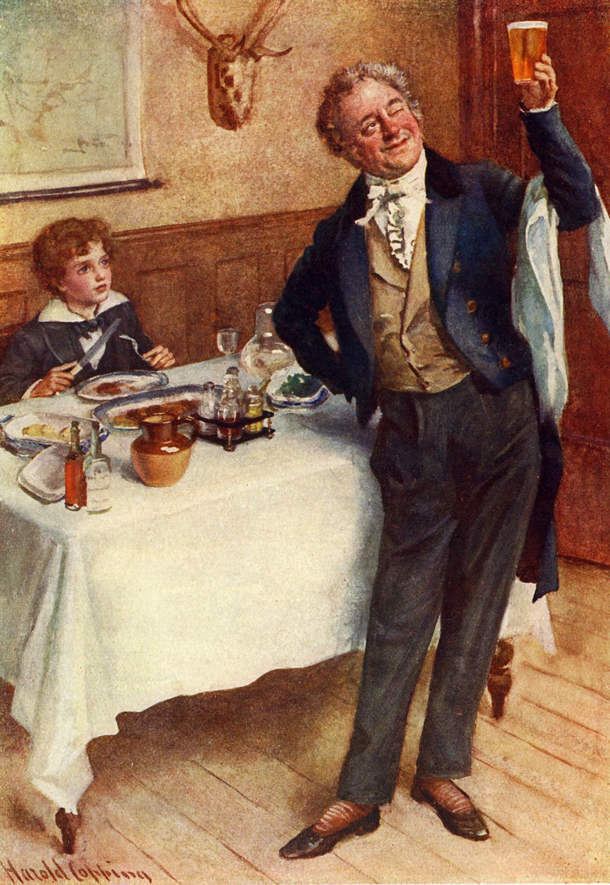 „David Copperfield” Charlesa Dickensa autorstwa Harold Copping