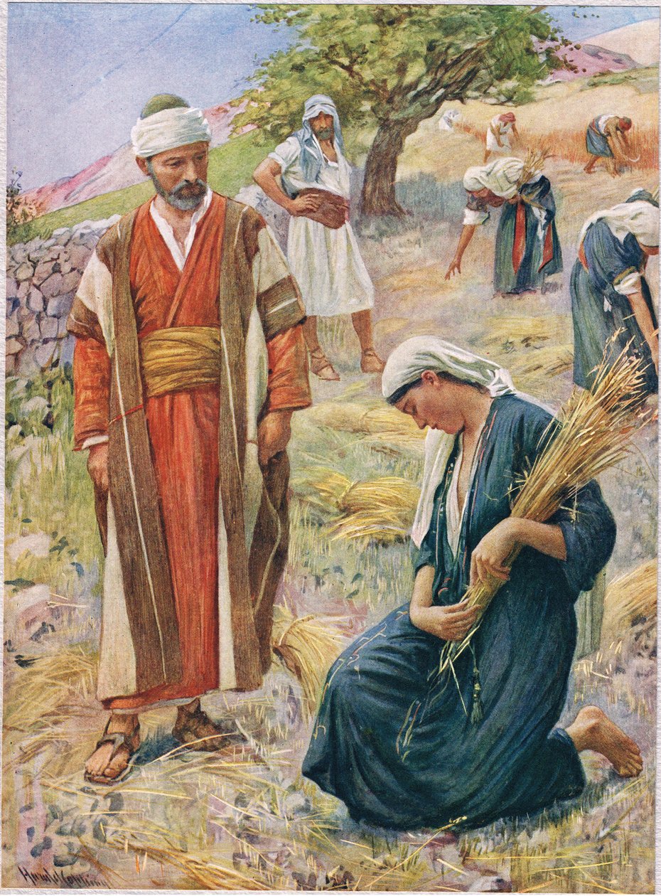 Ruth, ilustracja z 