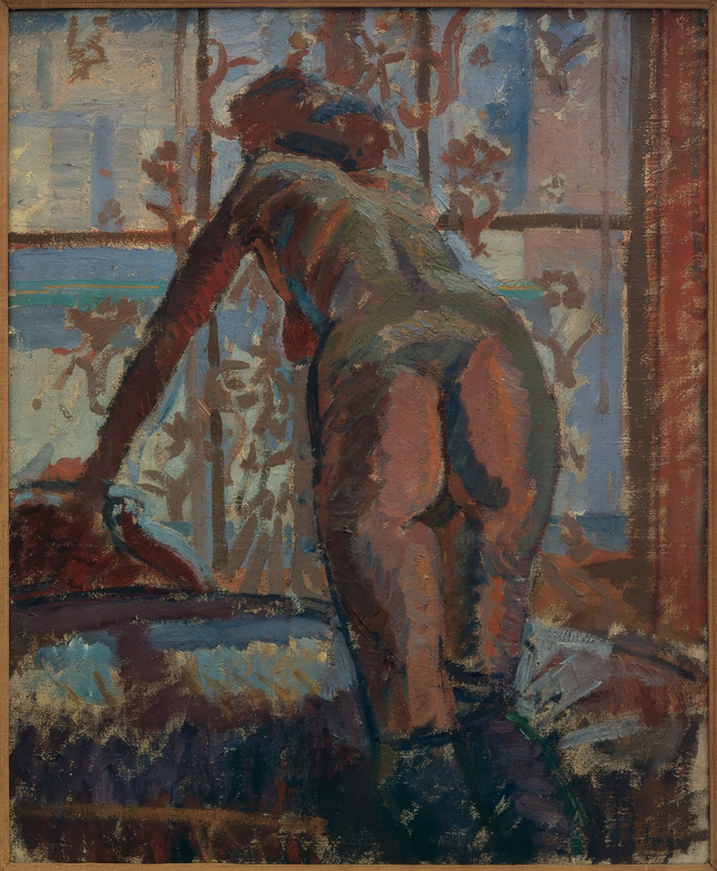 Akt w oknie autorstwa Harold Gilman