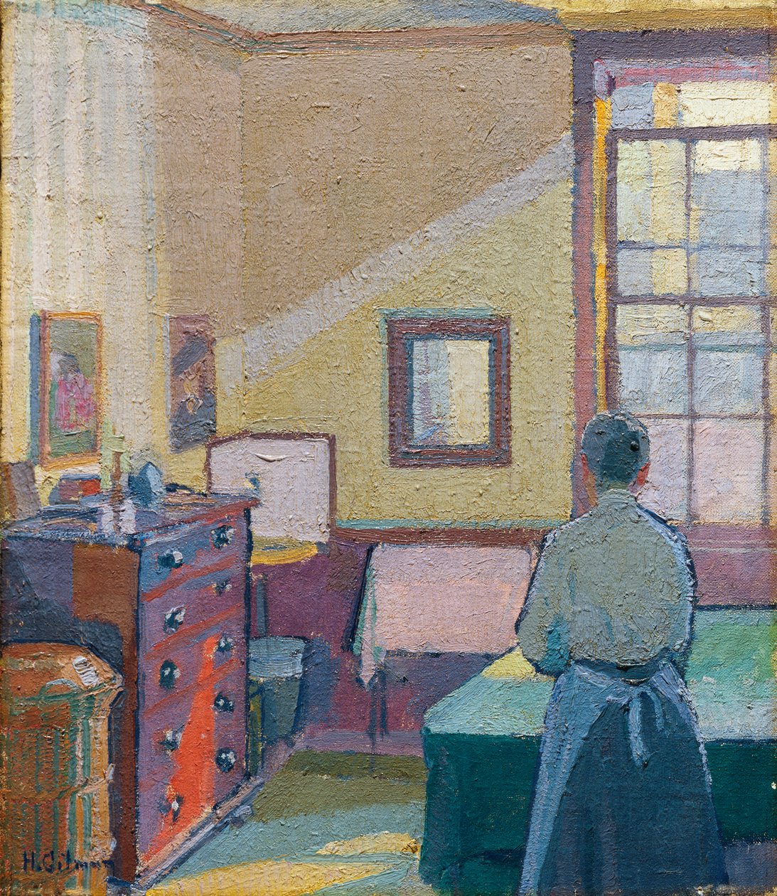 Wnętrze autorstwa Harold Gilman