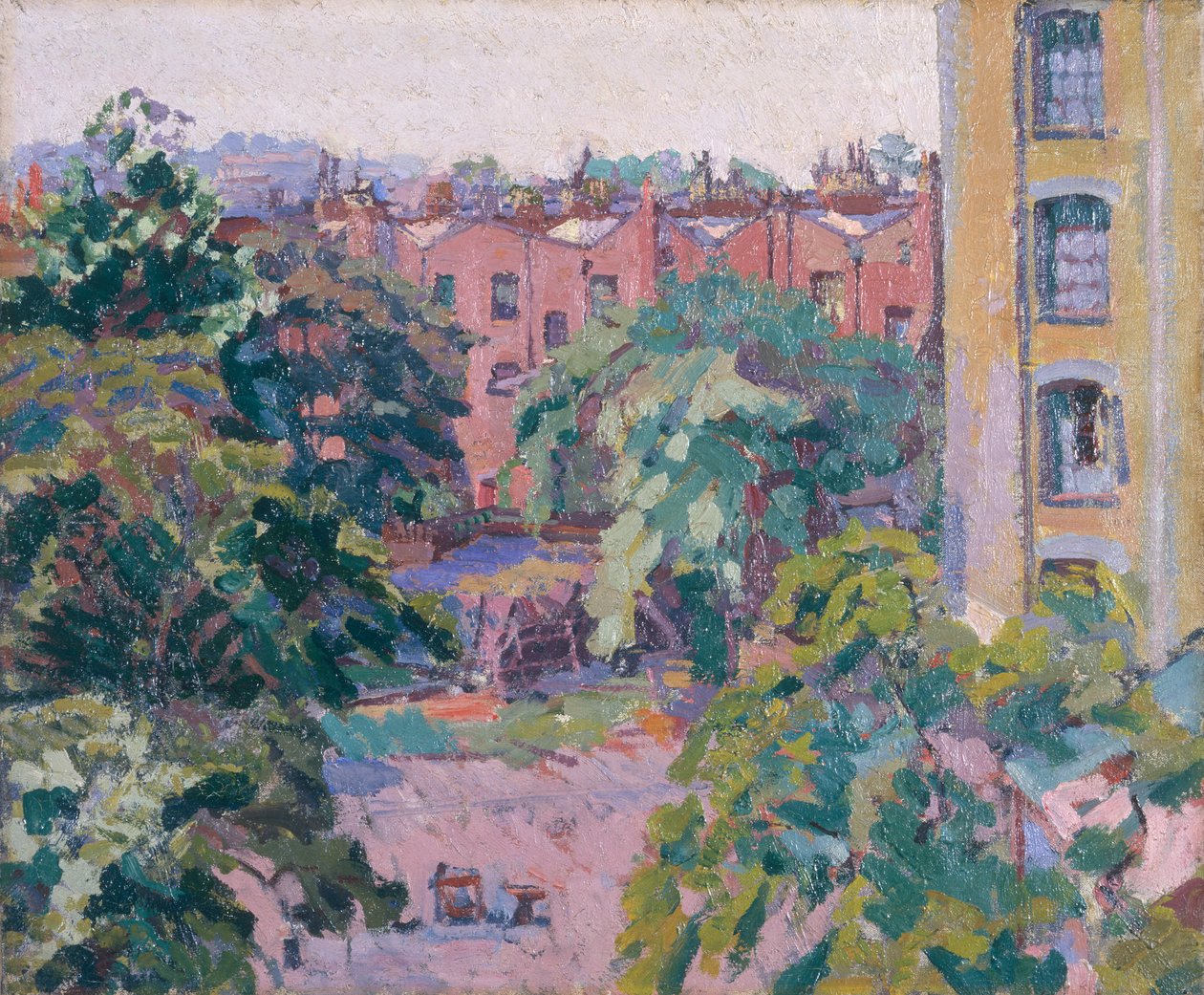 „Poranny Półksiężyc”, c1912 autorstwa Harold Gilman