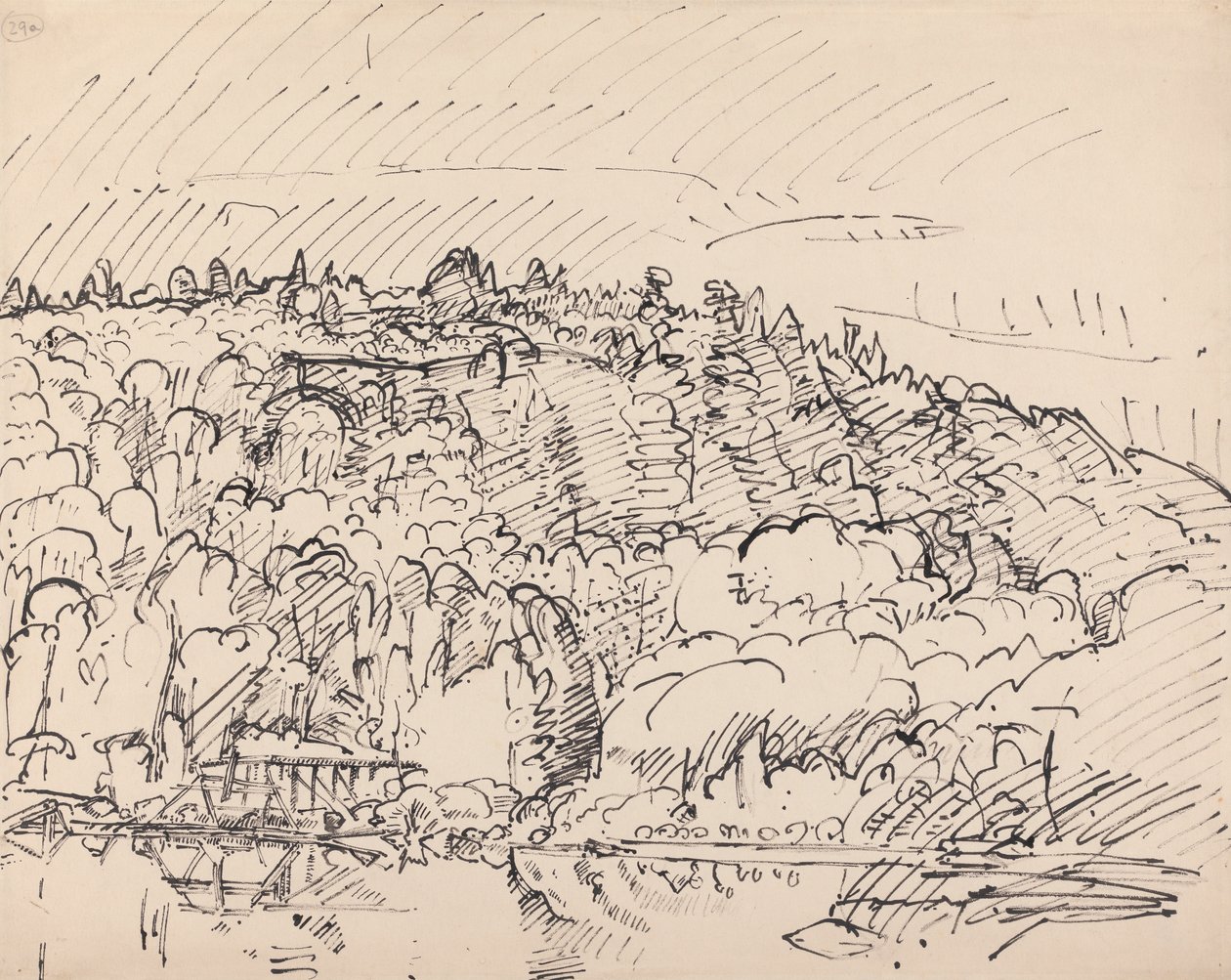 Norweski krajobraz autorstwa Harold Gilman