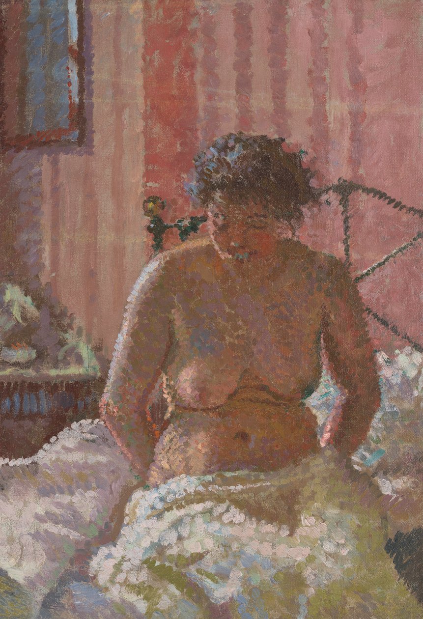 Akt we wnętrzu autorstwa Harold Gilman
