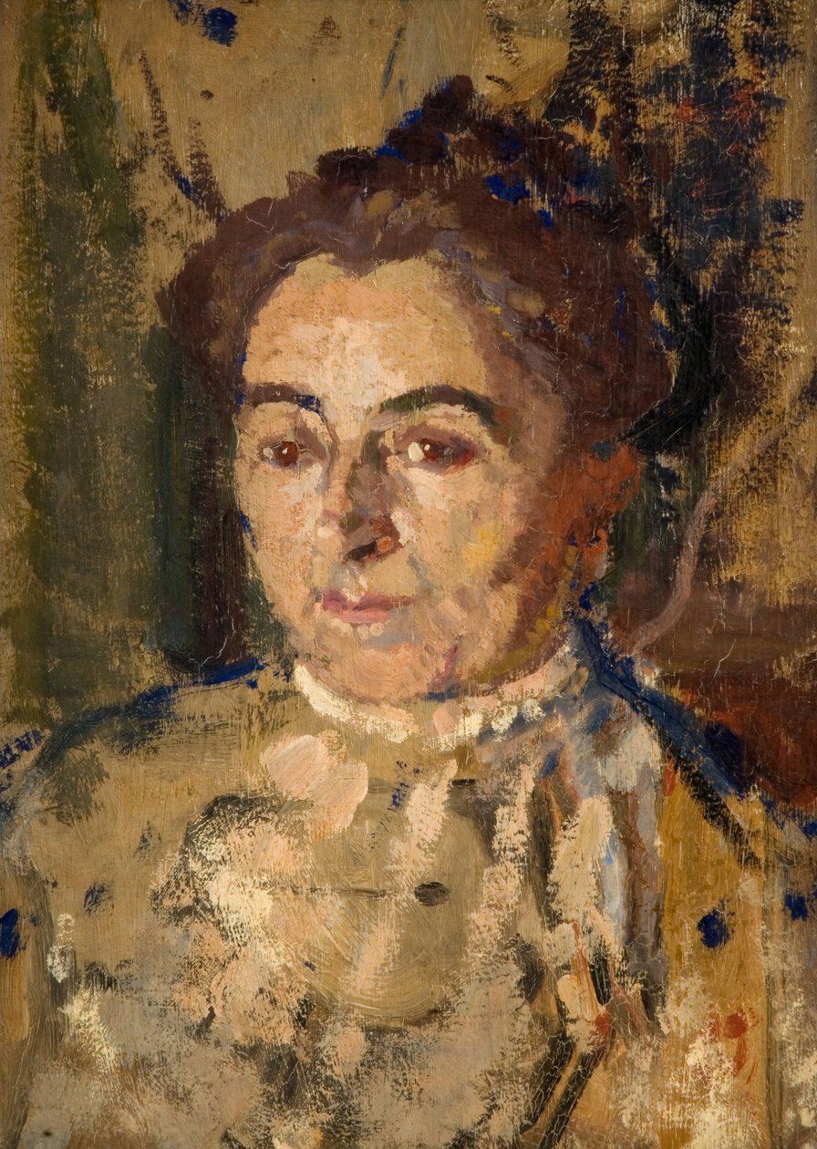Studium portretowe kobiety, 1908-1910. autorstwa Harold Gilman
