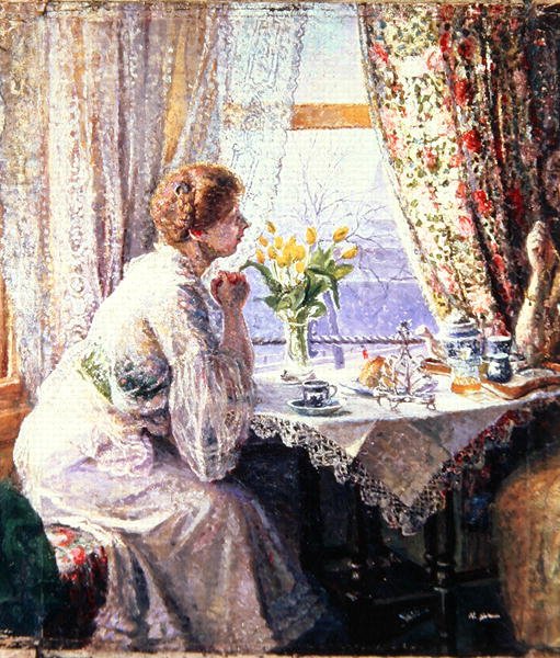 Stół Śniadaniowy autorstwa Harold Gilman