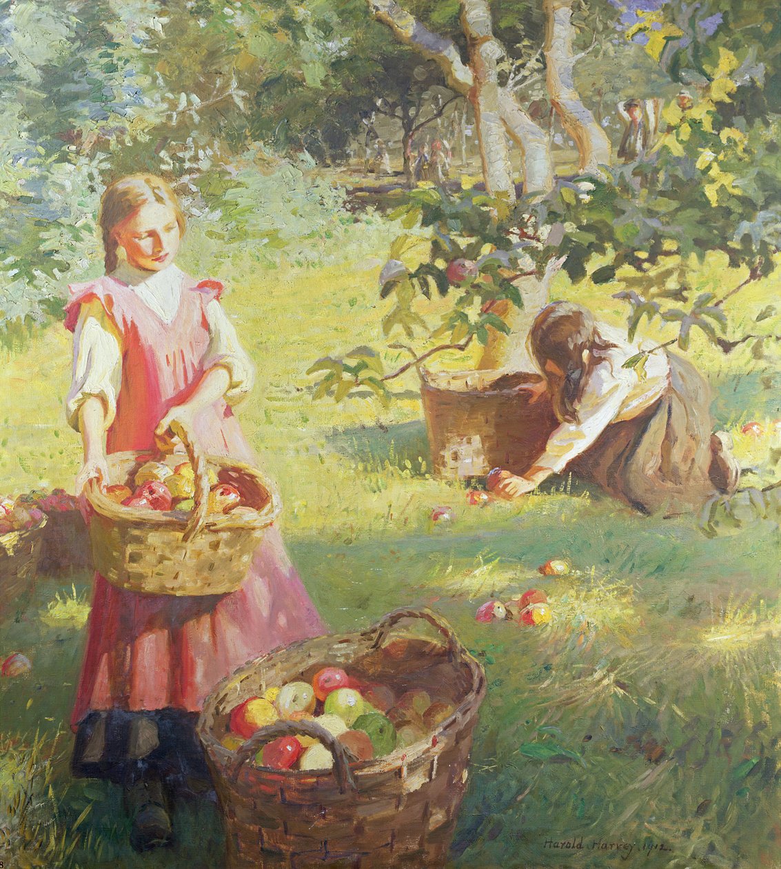 Jabłka autorstwa Harold Harvey