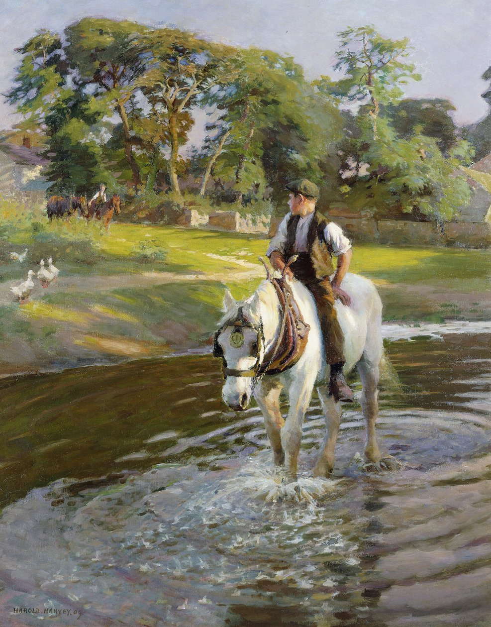 Zakończenie letniego dnia autorstwa Harold Harvey