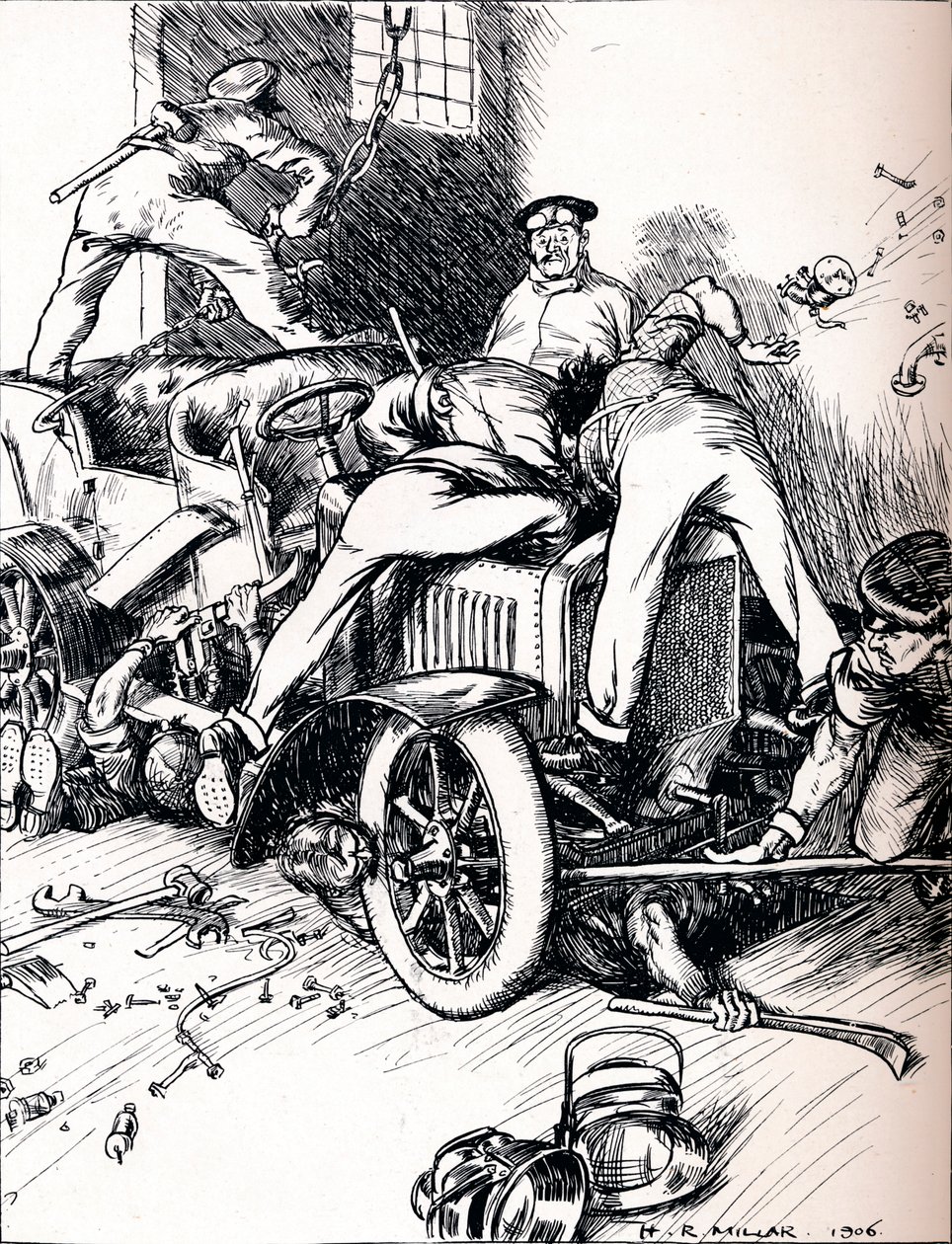 Wskazówki dla kierowców, 1906 autorstwa Harold Robert Millar