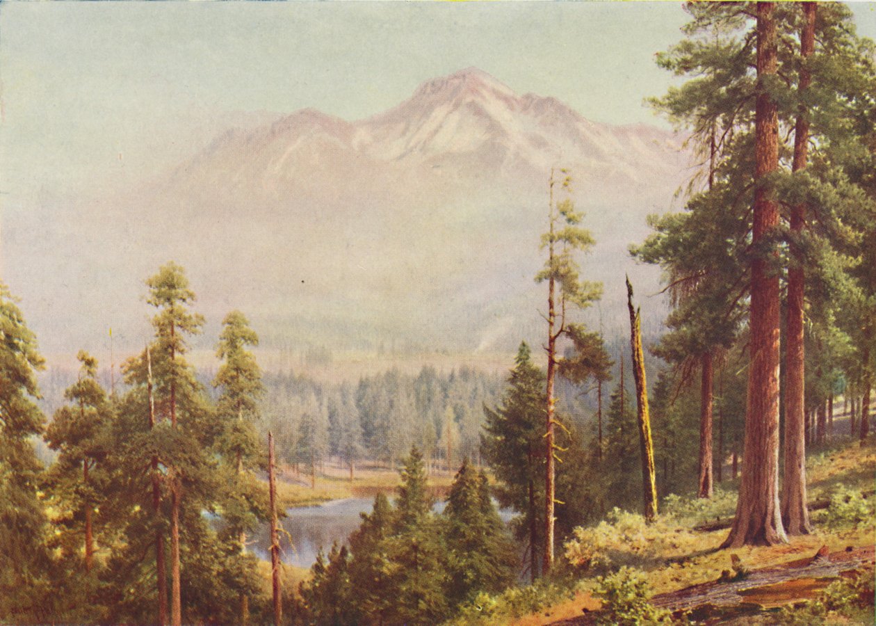 Góra Szasta, 1916 autorstwa Harold Sutton Palmer