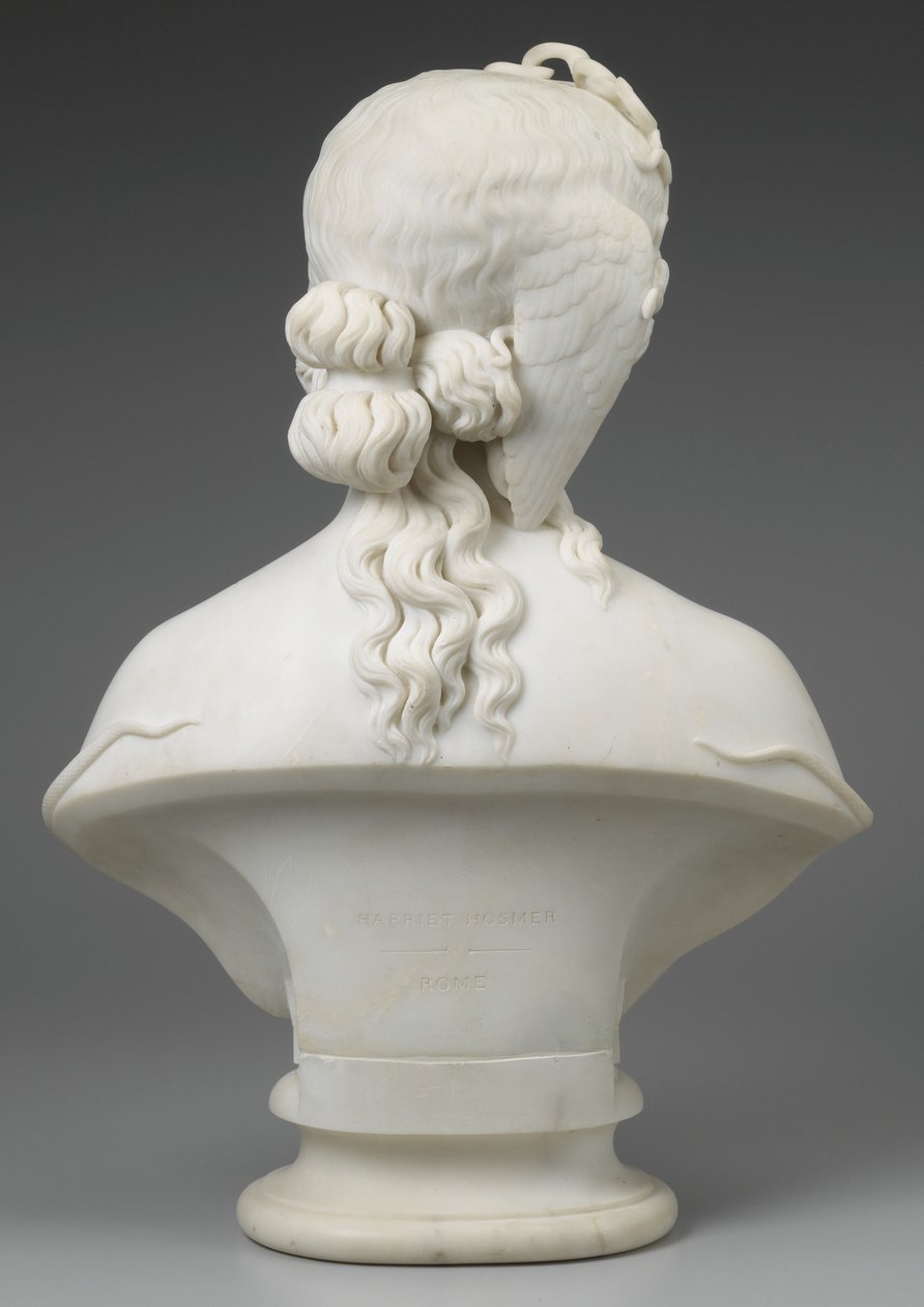 Meduza, ok. 1854 (marmur) autorstwa Harriet Goodhue Hosmer