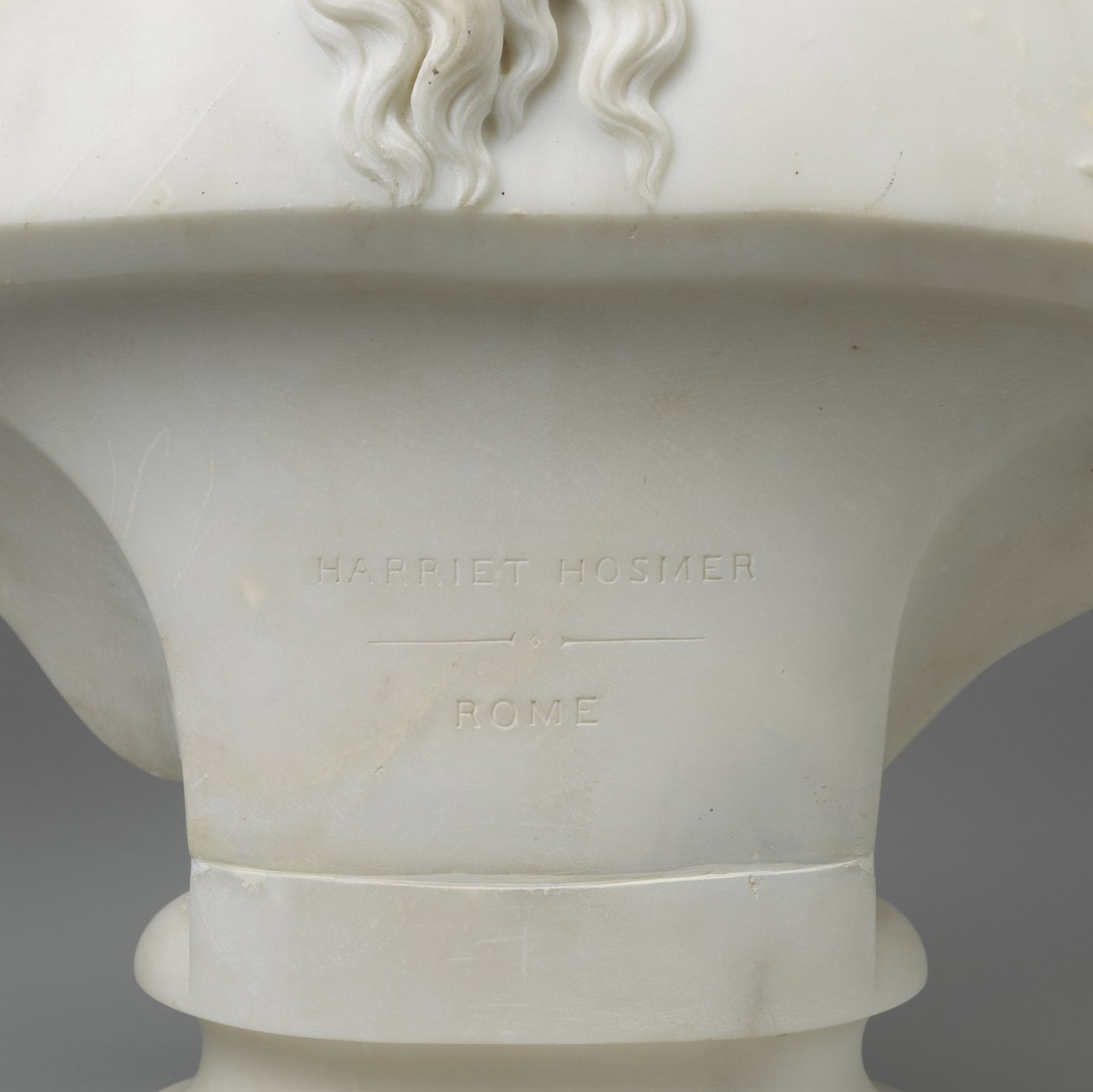 Meduza, ok. 1854 (marmur) autorstwa Harriet Goodhue Hosmer
