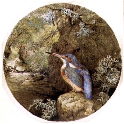 Nawiedzenie zimorodka autorstwa Harrison William Weir