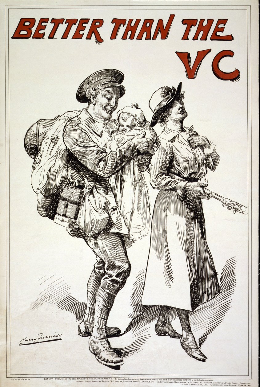 Lepiej niż V.C., wyd. 1918 autorstwa Harry Furniss