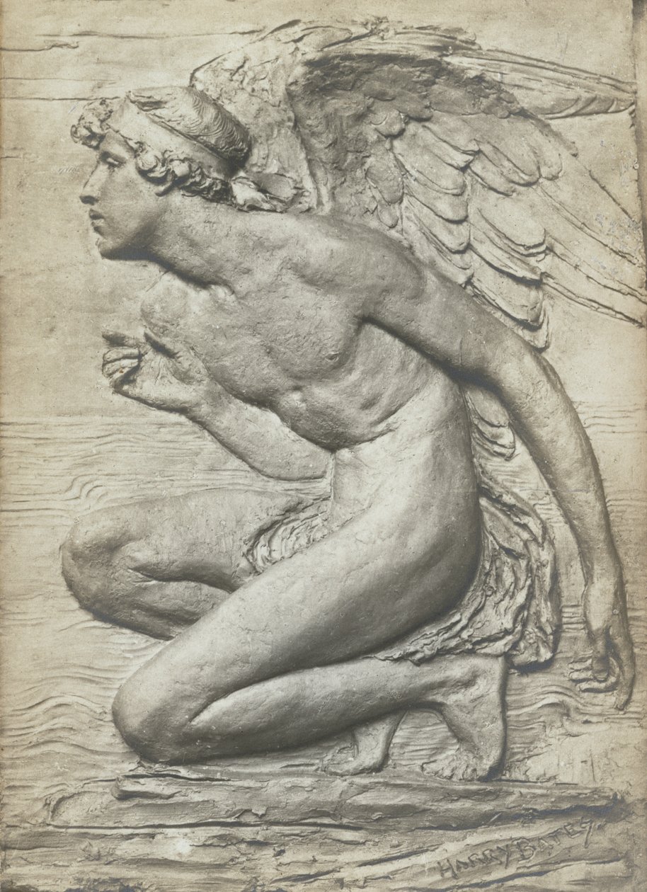 The Story of Psyche: Kupidyn (srebrzysty brąz) (patrz 198359 i 201279) autorstwa Harry Bates