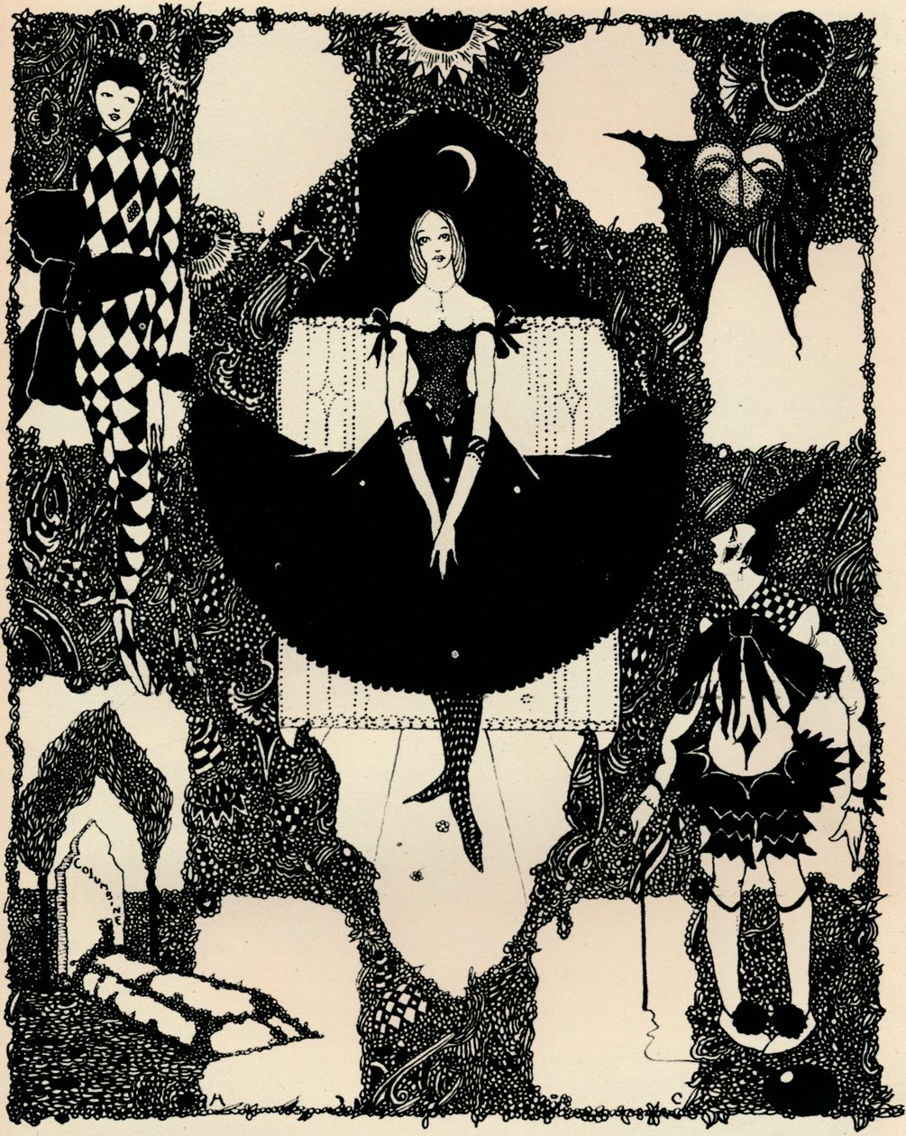 Orlik, ok. 1900-1930, 1925 autorstwa Harry Clarke