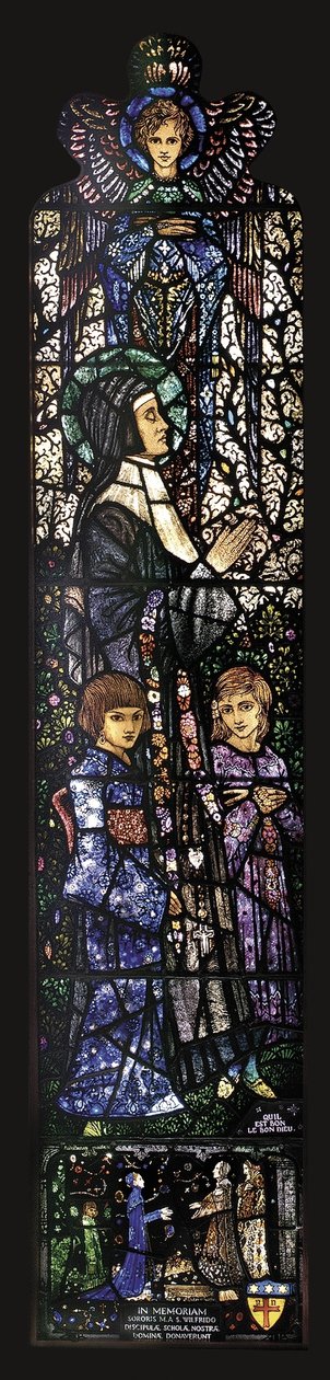 Błogosławiona Julia z dwójką dzieci, 1927 autorstwa Harry Clarke
