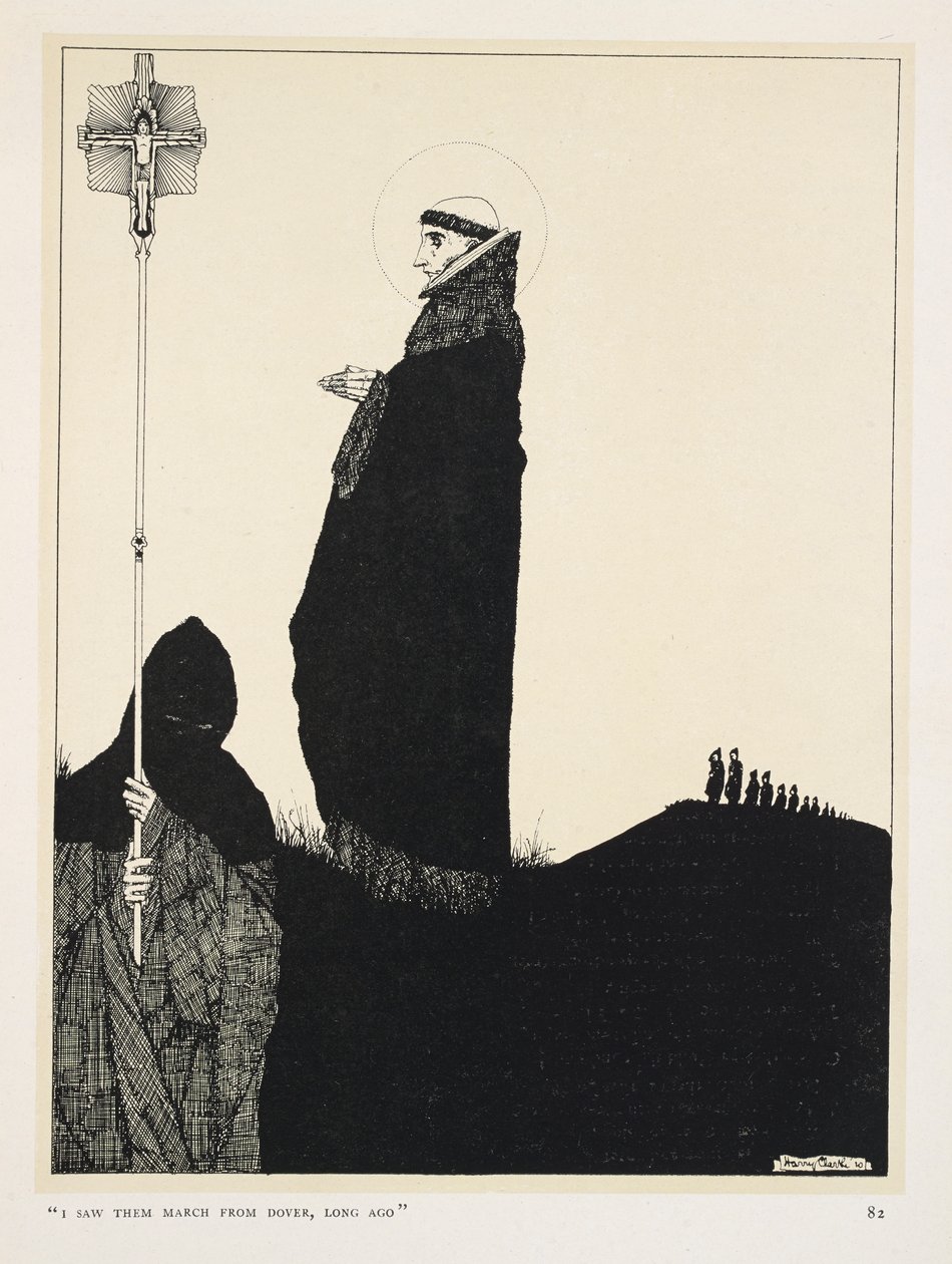 Umierający patriota. „Widziałem ich maszerujących z Dover, dawno temu” autorstwa Harry Clarke