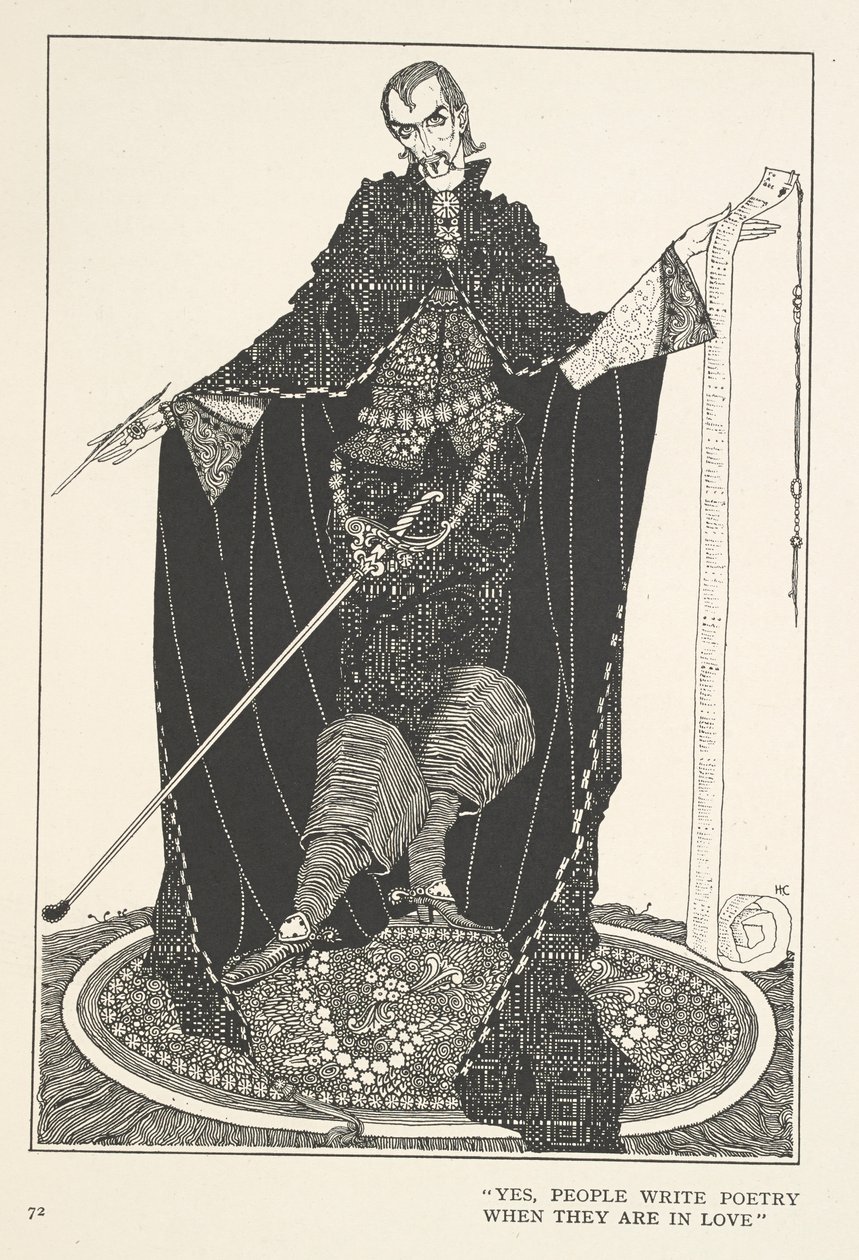 Kalosze Fortuny. Tak, ludzie piszą wiersze, gdy są zakochani. autorstwa Harry Clarke