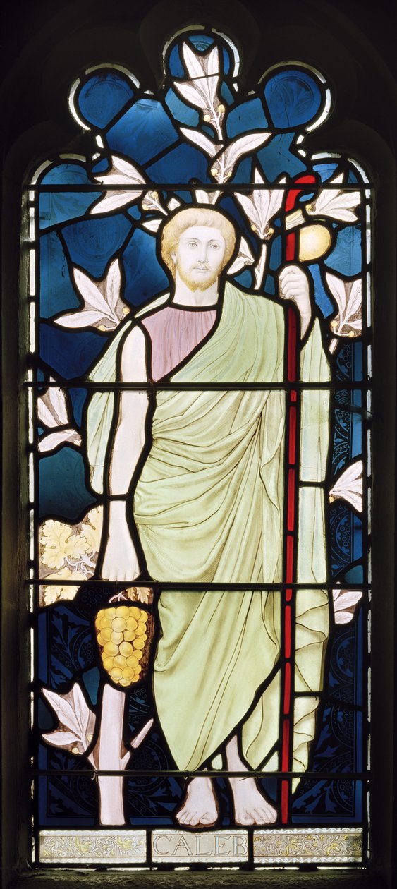Alnwick, St Michael & St Paul, James Powell & Sons, Harry Wooldridge, Caleb, 1871 autorstwa Harry Ellis Wooldridge