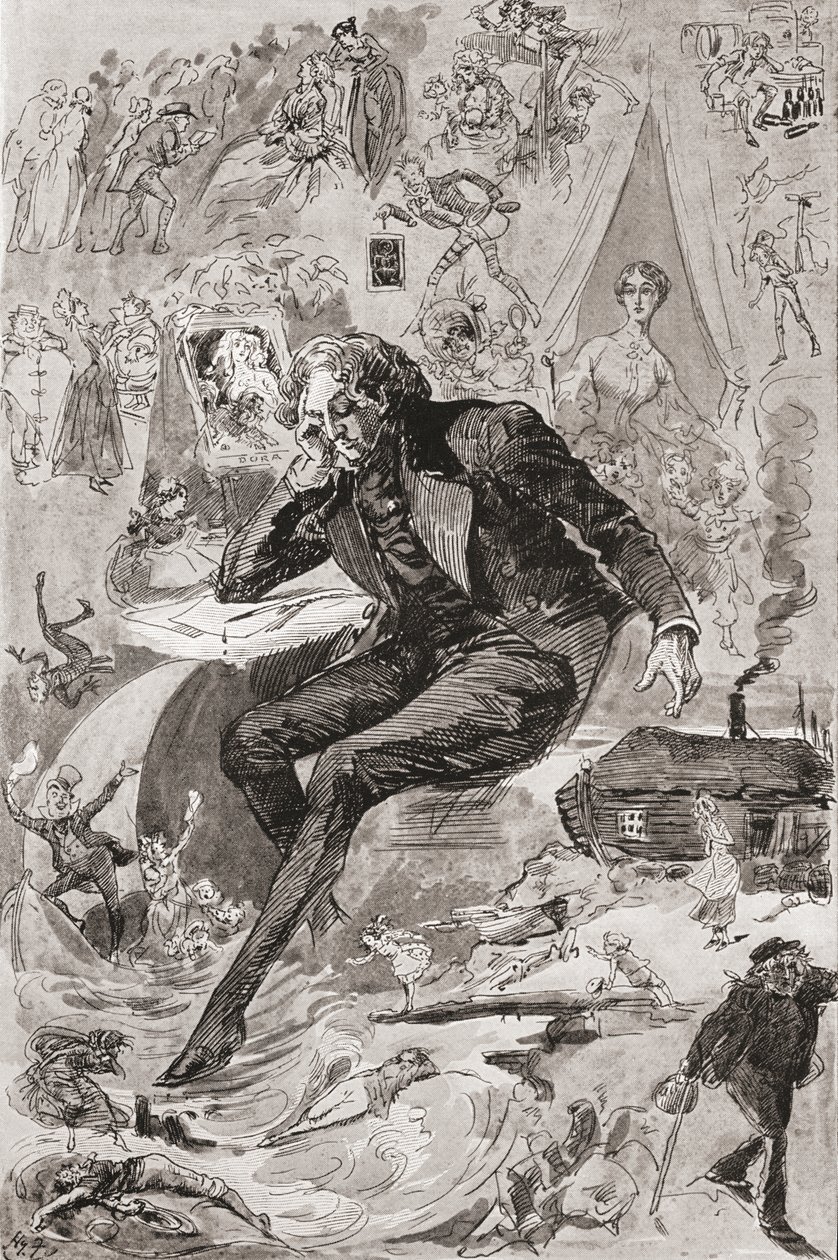 Dawid Copperfield. Ilustracja Harry