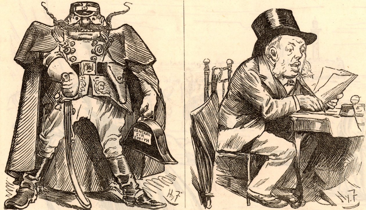 Idealny i prawdziwy”: William Henry Smith (1825-1891) autorstwa Harry Furniss