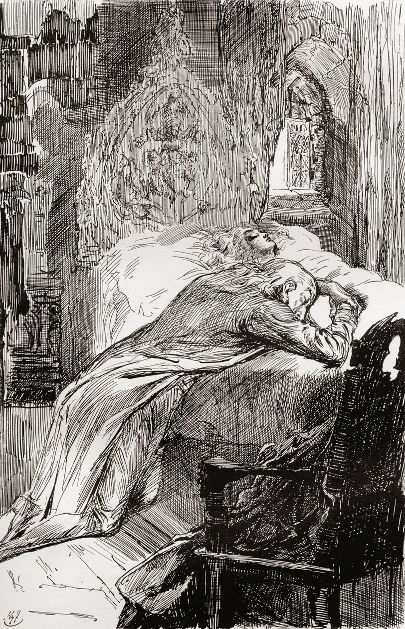 Иллюстрация к роману Чарльза Диккенса «Старая диковинка» Shoppolish autorstwa Harry Furniss